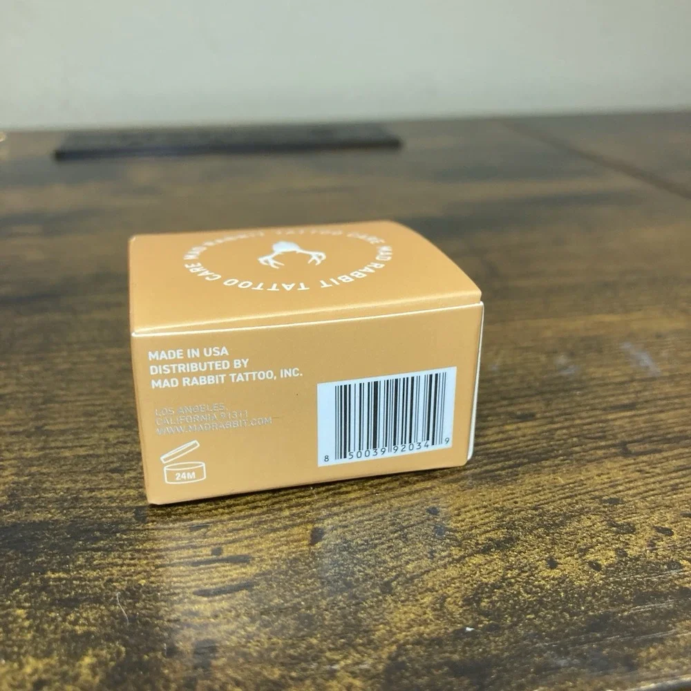 Mad Rabbit Tangerine‎ Vanilla Tattoo Balm Salve - Hydrates  Revives Tattoos